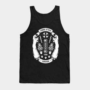 Zombie Attack Survivor Tank Top